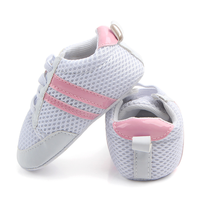 Wholesale spring and autumn breathable mesh baby shoes, soft-soled anti-slip baby walking shoes, casual 0842 pic 33
