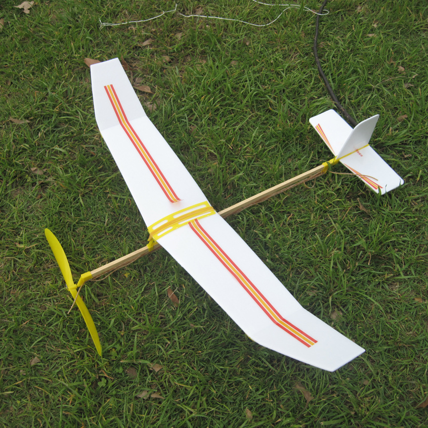 Flying rubber band power aircraft, aviation research and learning, aircraft model assembly, model aircraft assembly, Tianchi competition, aircraft model assembly pic 13