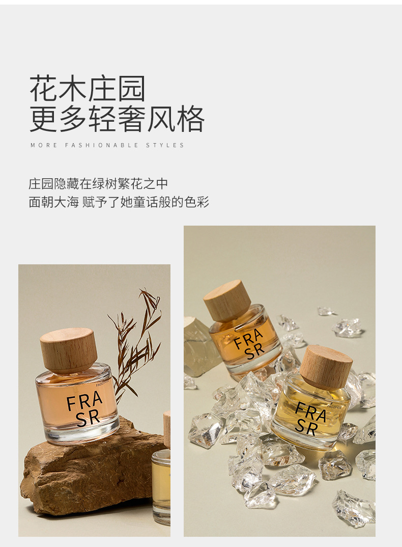 New Product Index: Flower and Tree Manor Perfume for Women - Niche, Light Luxury, Long-lasting, Natural Fragrance Spray, Woody Scent Wholesale pic 3
