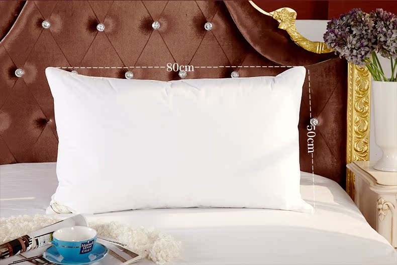 Shefan white goose down pillow core, three-layer craft down pillow core from a five-star hotel pic 7