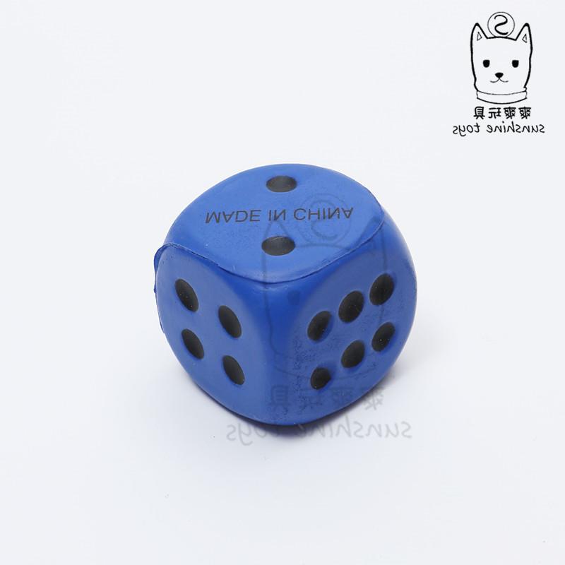 Cross-border factory soft solid dice, pu foam sponge balls, rounded corner squares, large color pieces promotional game handicrafts pic 19