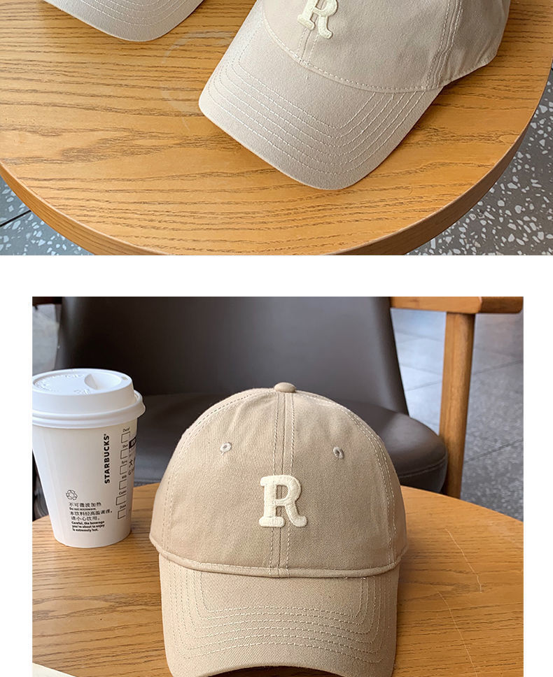 Summer cap for girls, universal baseball cap, big head circumference to show face, trendy and versatile small baseball cap, Korean-style sun hat for students pic 4