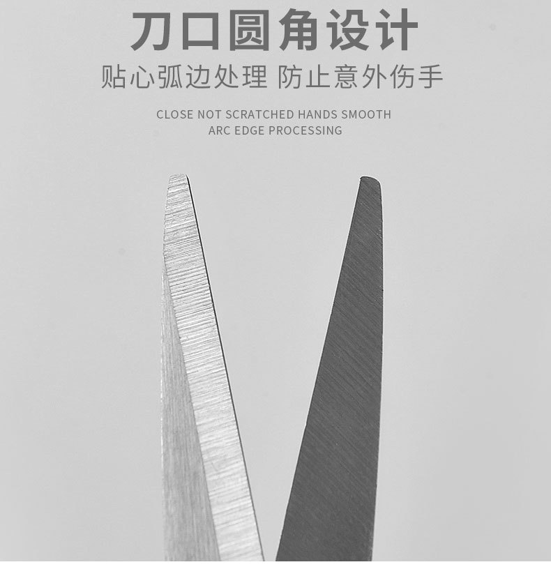 Manufacturer Lidemei office paper-cutting, hand scissors, stainless steel scissors, various sizes, student stationery, household small scissors pic 11