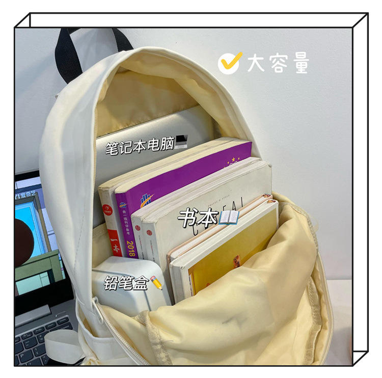 日系ins书包初中高中女生大学生高颜值双肩包蝴蝶结背包2023新款详情8