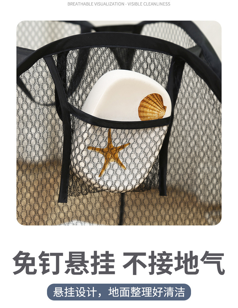 脏衣篮卫生间浴室储物筐脏衣服收纳筐家用洗衣篮子可折叠脏衣篓桶详情4