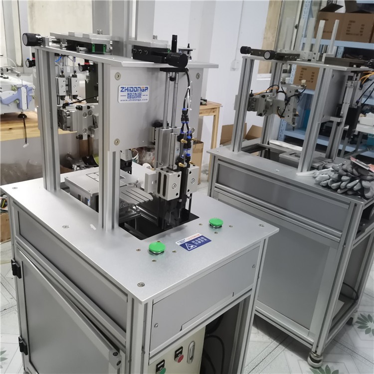 打胶针机毛巾自动送卡折卡钉标机手套袜子纺织装钉机纸卡固定厂销详情4