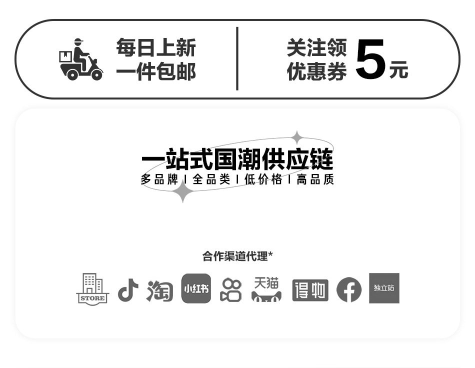 Reach New Area黑武士机能风外套男女款潮牌连帽夹克冲锋衣J8827详情1