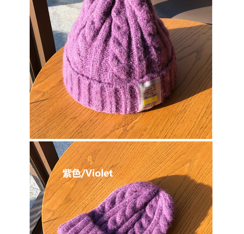 Otoño invierno engrosado cálido cáñamol sombrero de punto mujer versión coreana ins marca de la marea cono sombrero sombrero sombrero frío sombrero de lana hombre pic 18