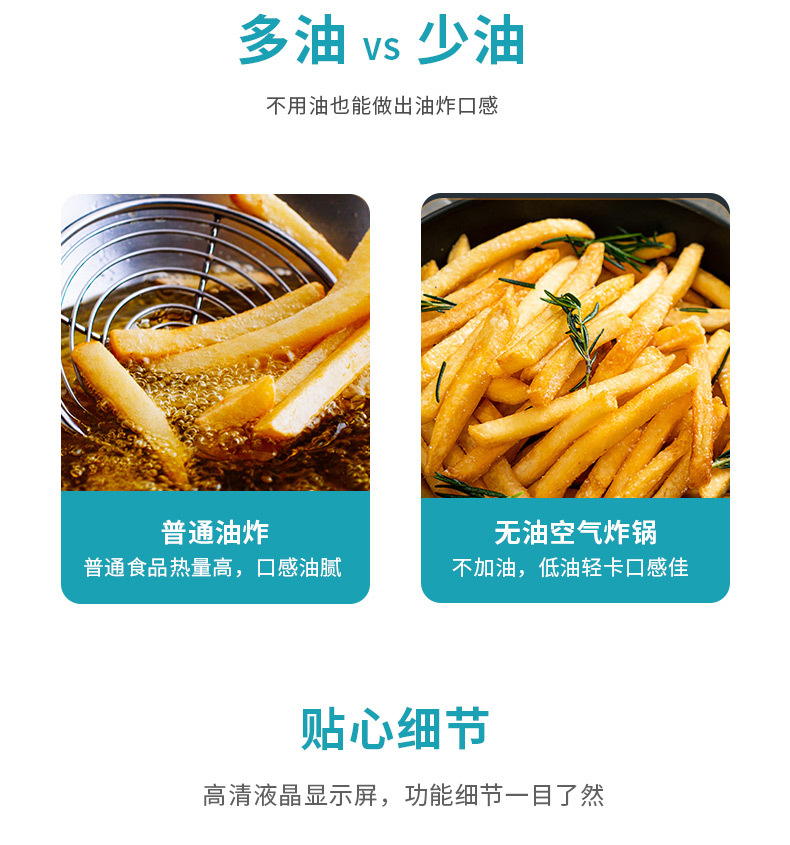 Cross-border DOKANY8020 air fryer pic 7