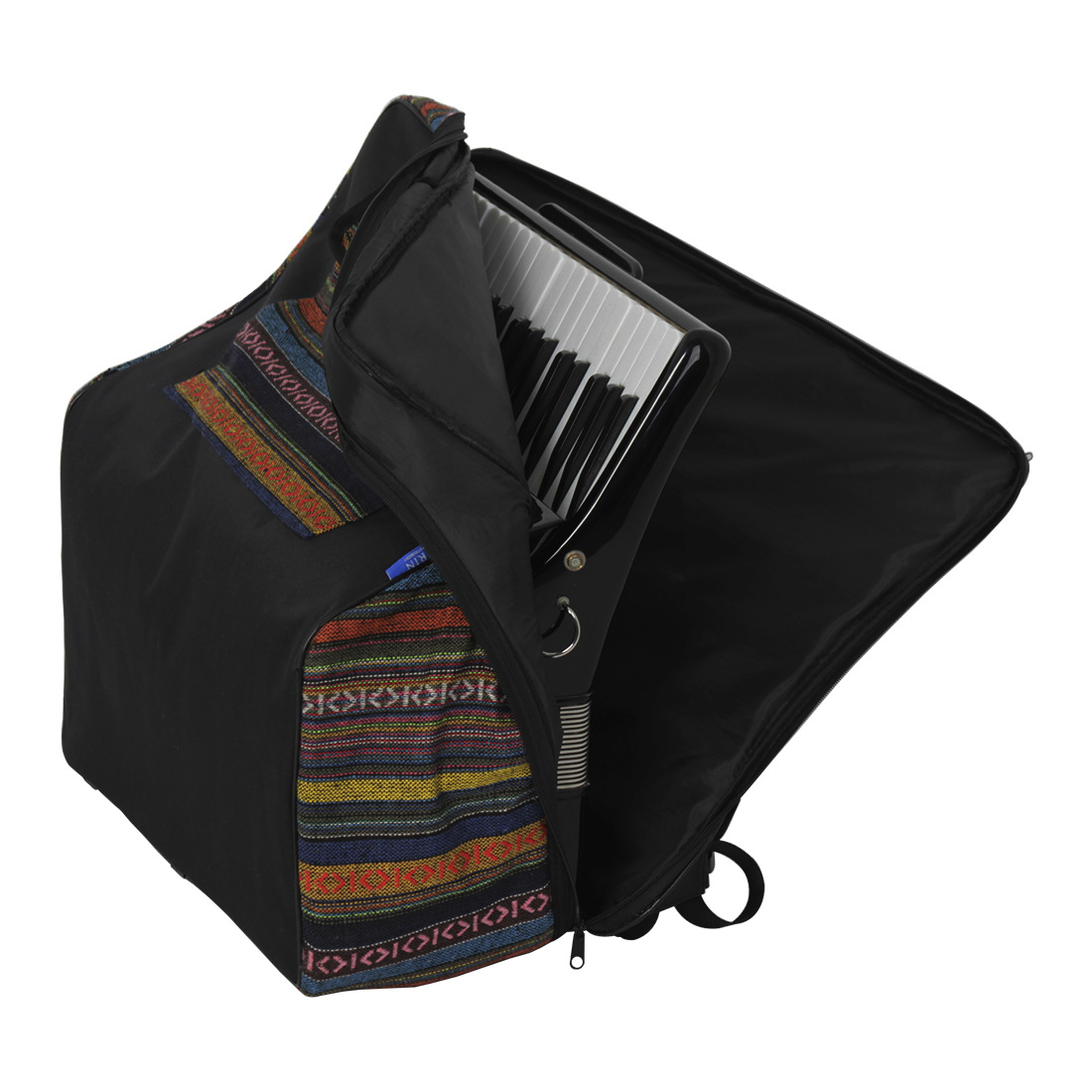 Wholesale IRIN ethnic style accordion instrument bag 48-120 bass with cotton waterproof backpack Echo case pic 11