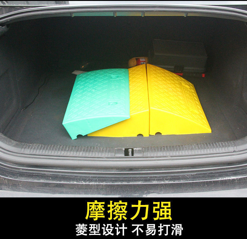 橡胶定位器止退器减速带路沿坡台阶垫马路牙子斜坡垫上坡垫实心垫详情9