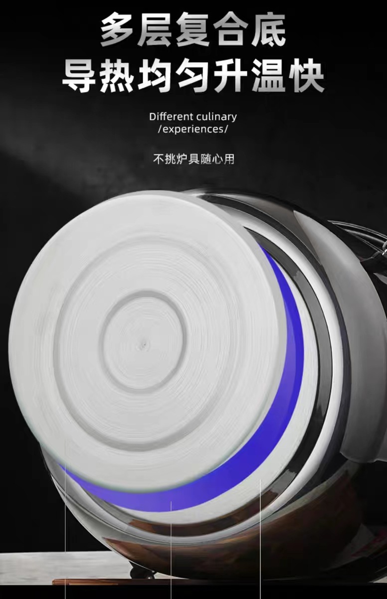 超大不锈钢防爆压力锅商用大容量高压锅燃气电磁灶通用饭店专用压力锅详情14