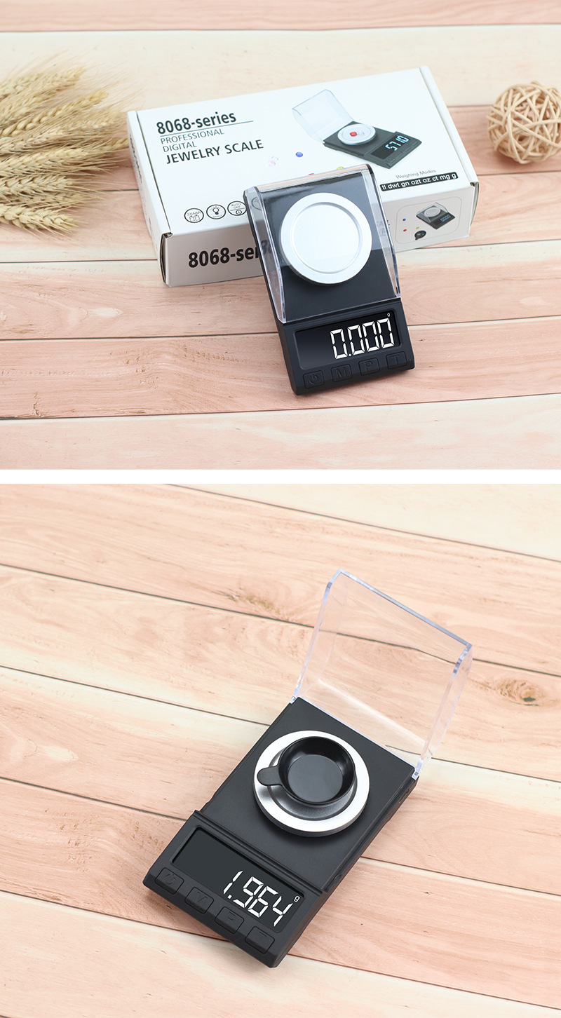 High-precision electronic scale, mini jewelry scale, 0.001g carat scale, weighing gram scale, precision laboratory balance weighing scale pic 4