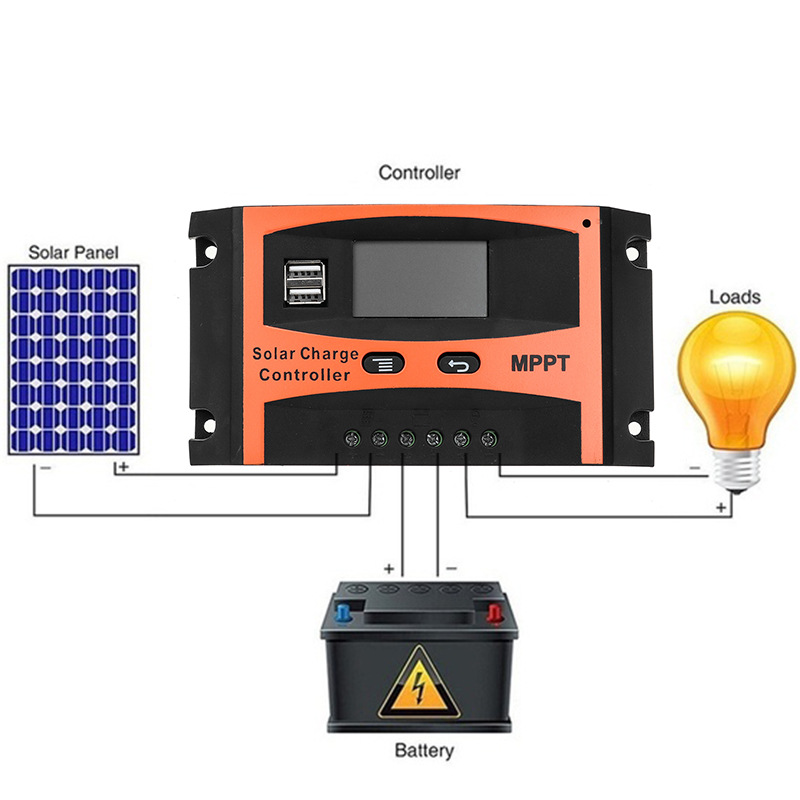30A, 40A, 50A, 60A solar controller 12V/24V recognition MPPT solar controller ebay pic 5