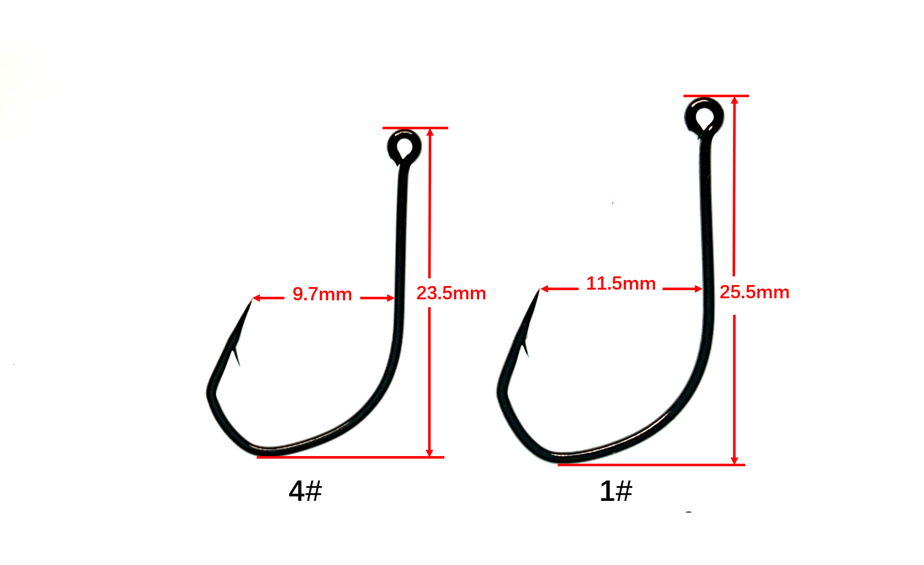Free Ned Fishing Group, anti-hanging lead-head hook, perch, mandarin fish, floating soft bait, soft insect hook, micro-root hook, fat Golujah pic 4