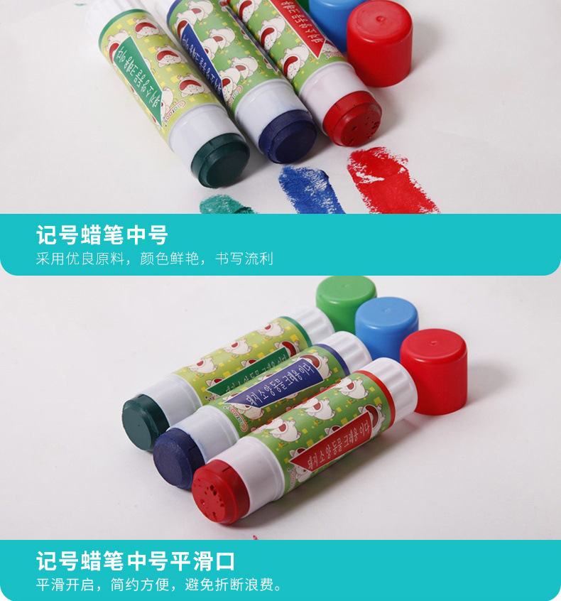 The manufacturer wholesals animal marking crayons in red, green and blue colors for pig body marking crayons and small tools for breeding marking pic 5