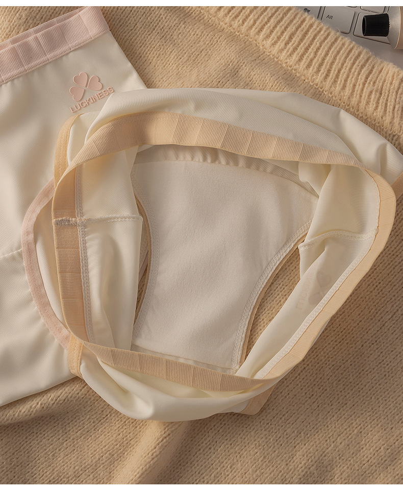 元集/冰丝内裤女中腰无痕透气三角裤聚乳酸抑菌底档贴身无感内裤详情37