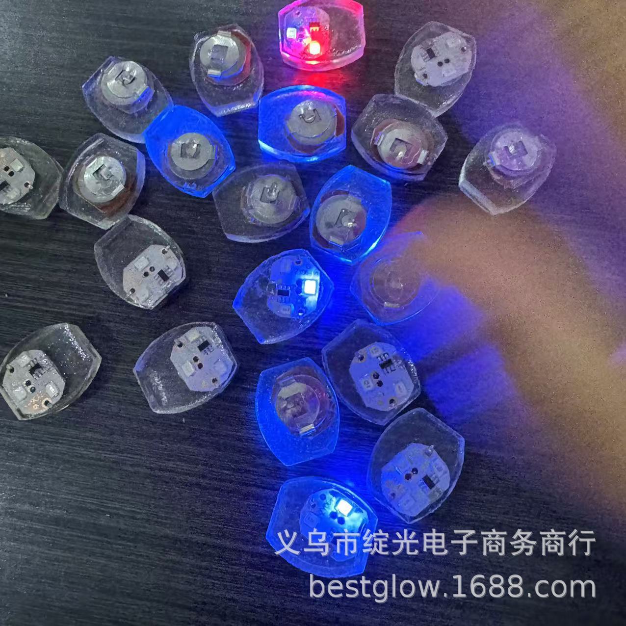 LED红蓝绿鞋灯方灯椭圆灯防水灯震动发光闪灯服装灯机芯电子配件详情14