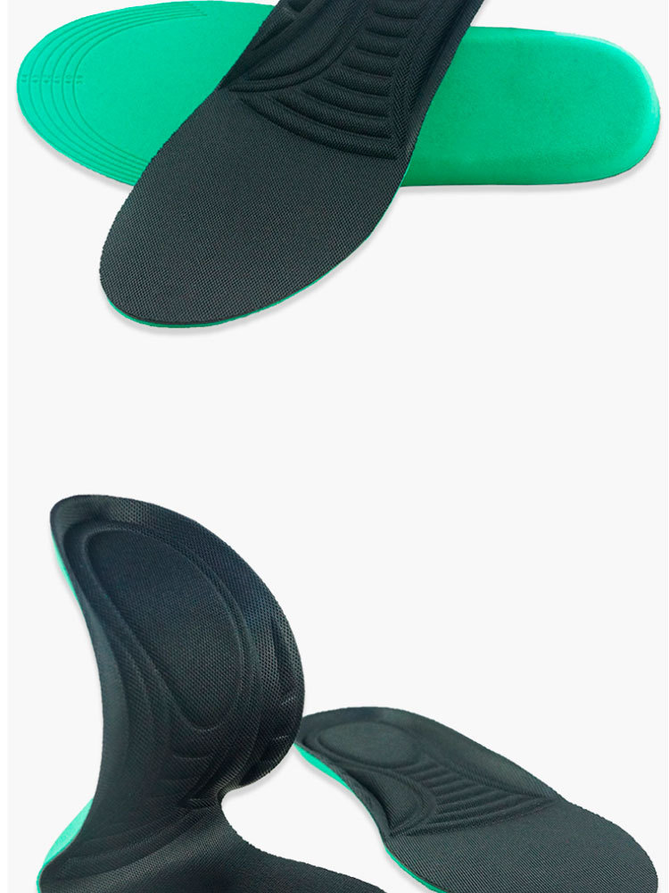 Breathable Hipoli sports insoles, shock-absorbing and comfortable massage sports insoles, soft sponge HI-POLY insoles pic 5