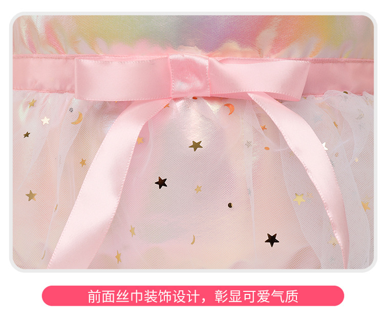 新款舞蹈包儿童双肩跳舞背包运动包休闲包女童可爱芭蕾舞书包印字详情30