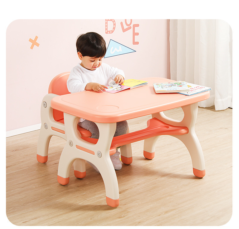 儿童学习桌桌椅套装幼儿写字桌家用塑料儿童椅儿童凳子幼儿园椅子详情17