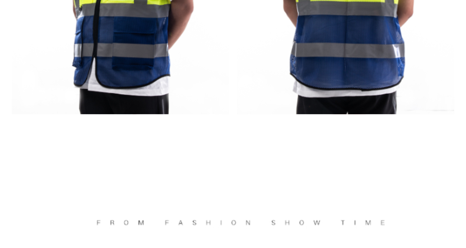 旺然拼色网眼反光背心环卫马夹代驾马甲拼接多口袋反光衣批发详情19