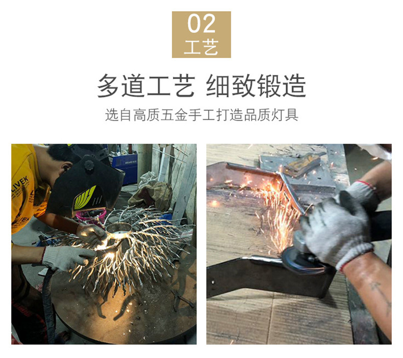 Amazon cross-border modern crystal chandelier, luxurious and grand living room lamp, American modern and simple dining room and bedroom lighting pic 5