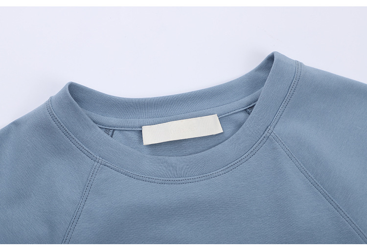 【7色可选】圆领净版短袖T恤女2025春夏新款韩版休闲百搭上衣T026详情39