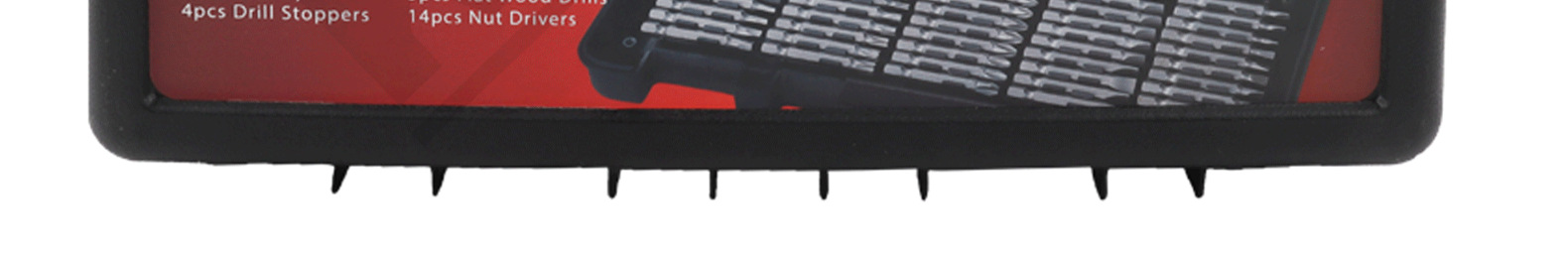 318件套多功能工具箱套装 螺丝刀麻花钻套筒批头维修打孔五金工具详情19