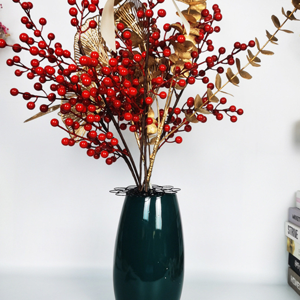 跨境金属铁艺不锈钢插花辅助器工艺品家居花朵插花辅助器软装饰详情6