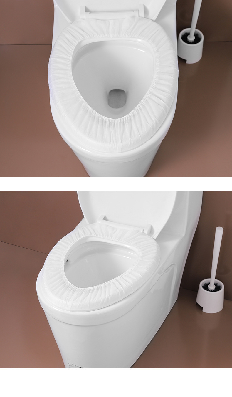 一次性马桶坐垫旅行家用医院坐便套粘贴便携防水无纺布旅游隔脏纸详情4