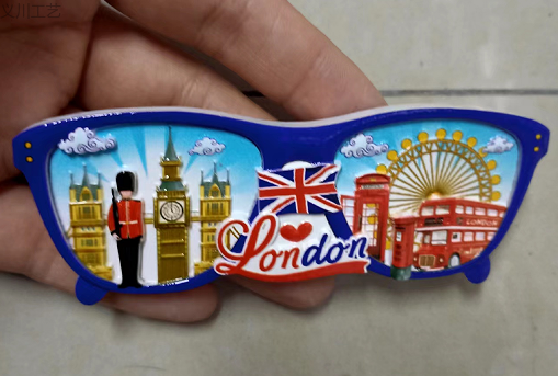 厂家直销  英国包包靴子小汽车造型3D立体树脂冰箱贴磁力贴现货批发详情13