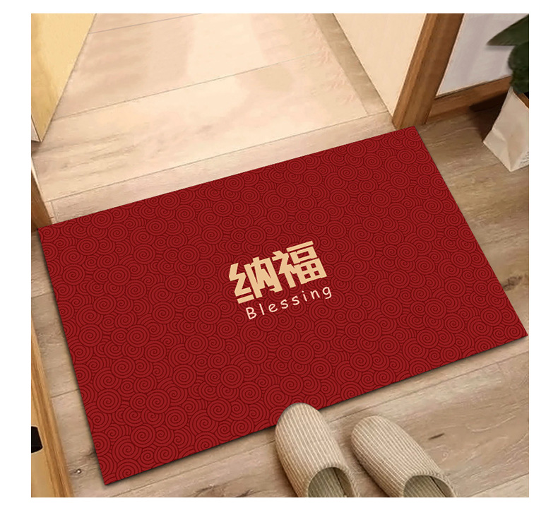 Safe entrance door mat, main door floor mat, household entrance door mat, soil rubbing mat, foot mat, carpet, water absorption pic 17