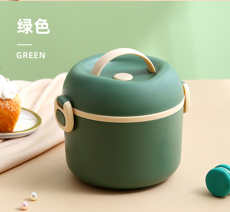 新款学生饭盒微波炉专用可加热便当盒上班族成人食品级不锈钢饭盒详情17