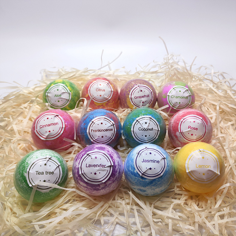 Cross-border bath bomb, Bath salt ball, aromatherapy explosive bubble bomb, semi-finished product, naked ball pic 8