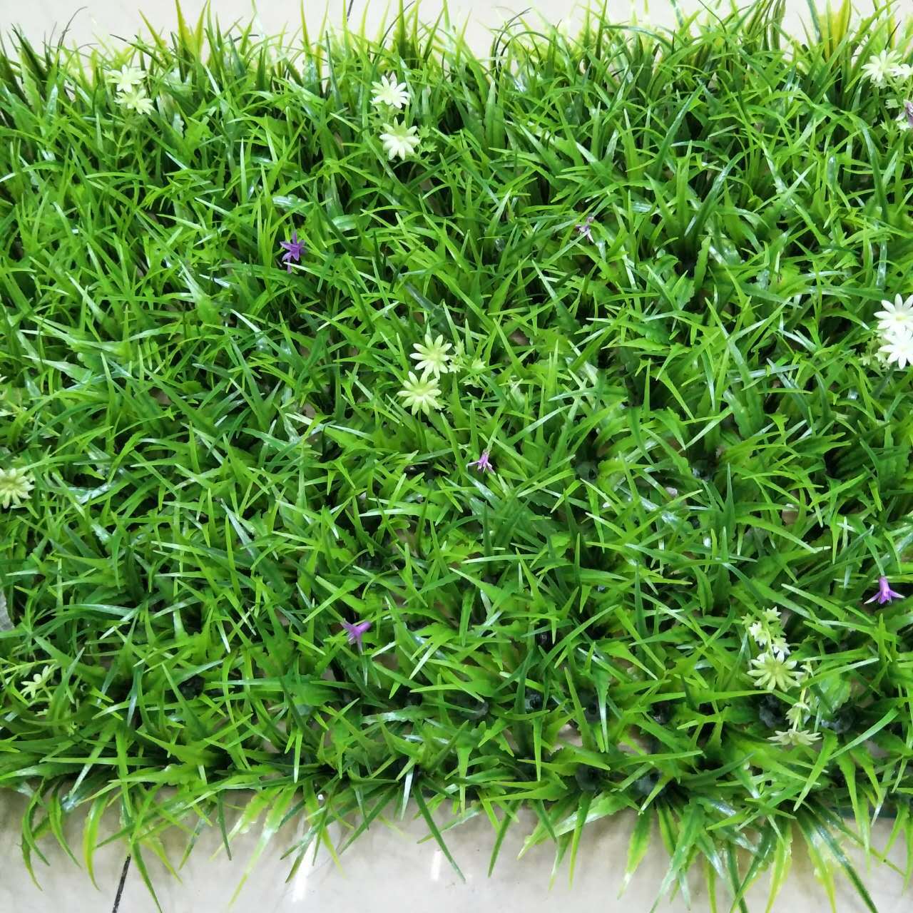 Yiwu factory direct sales, wholesale of artificial tall seedling lawns, artificial turf plastic 60*40cm, densified and thickened pic 4