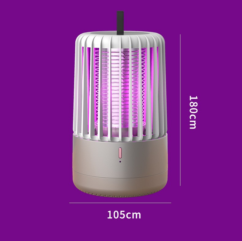 2022 Creative Folding Mosquito Swatter 2-in-1 Purple Light USB Charging Mosquito Killer, Indoor and Outdoor Silent Mosquito Swatter pic 77