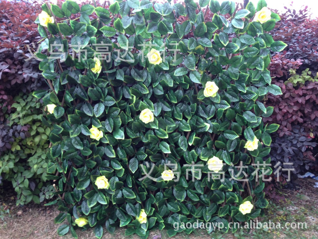 Artificial rose vine, Korean rose artificial flower decorative vine, wedding decoration flower vine manufacturer, 9 roses pic 16