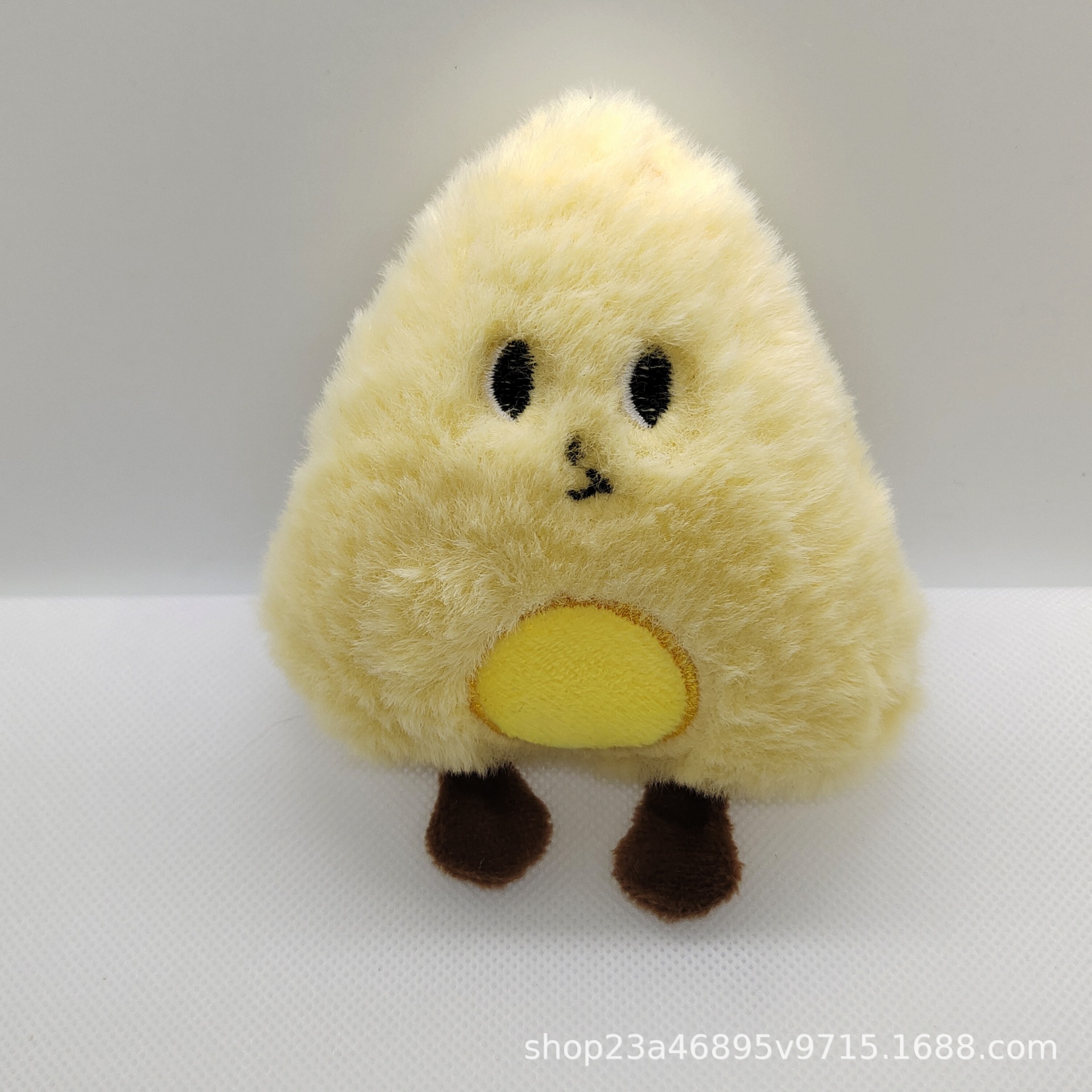 diy饰品配件毛绒小公仔配件成品吐司芝士蛋黄熊饭团辅料胸针别针详情1