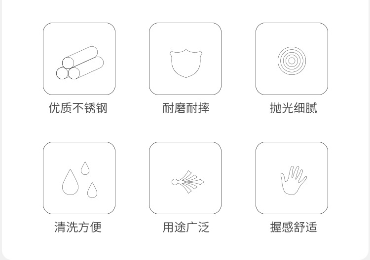 304 stainless steel rosewood handle spatula, cooking spatula, soup spoon, strainer, high-end gift kitchenware seven-piece set pic 5