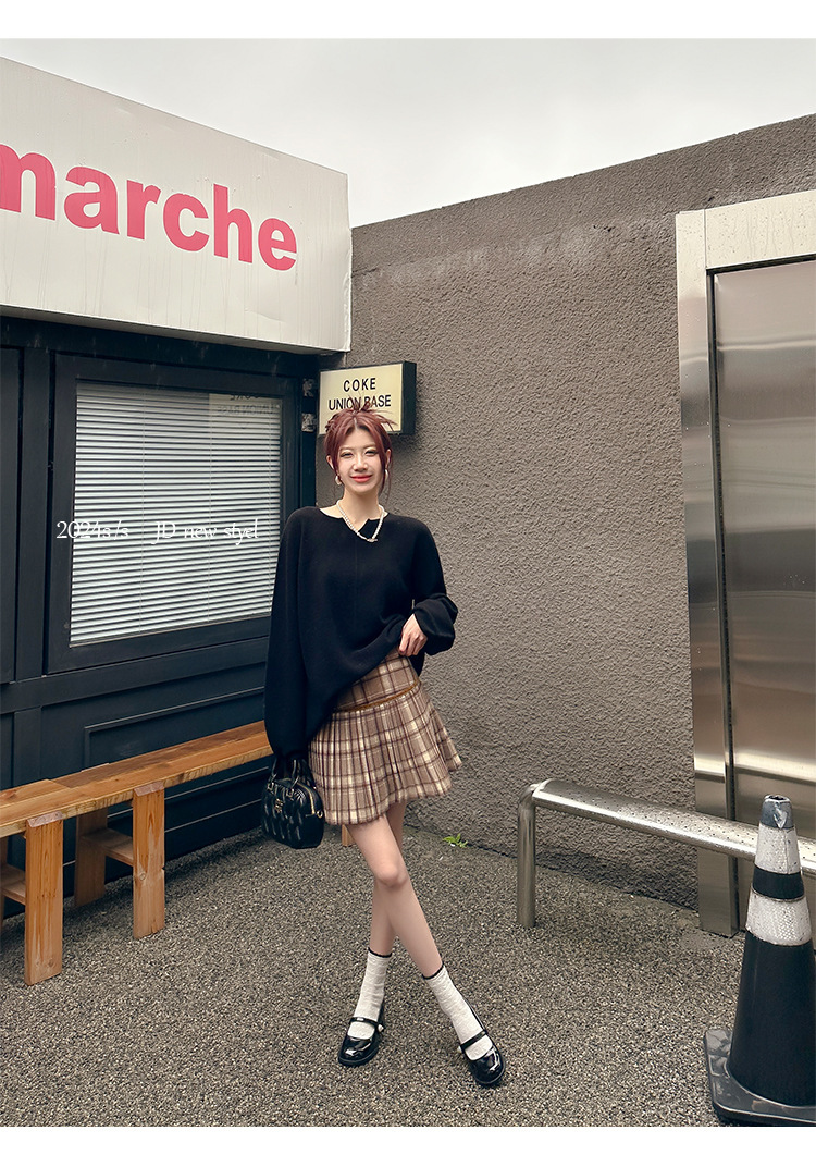 苏茵茵人间芭比韩国圆头珍珠红色粗跟单鞋玛丽珍鞋女小皮鞋详情42