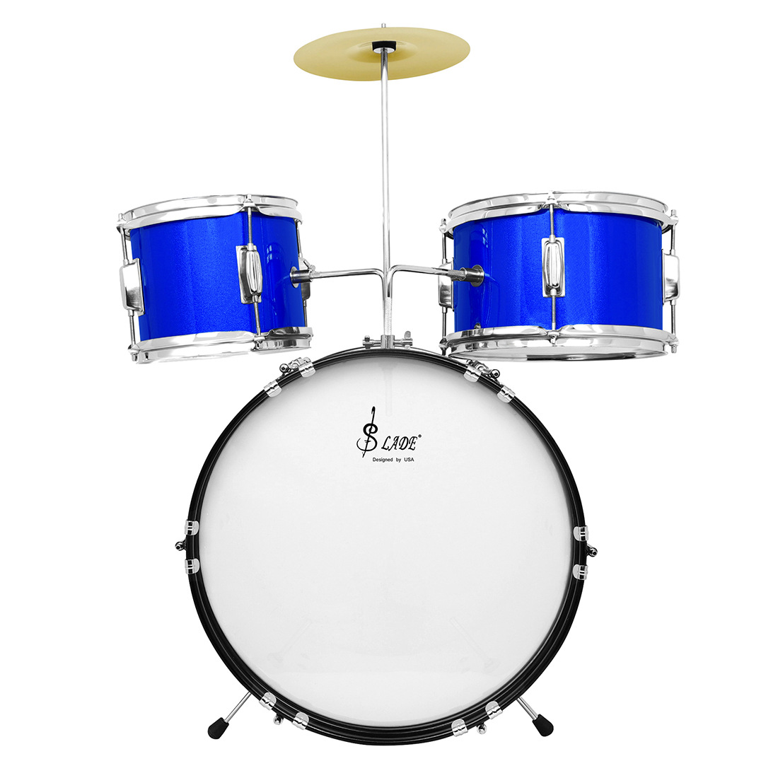 批发儿童架子鼓爵士鼓打击乐器2-12岁初学家用练习三鼓一镲架子鼓详情10