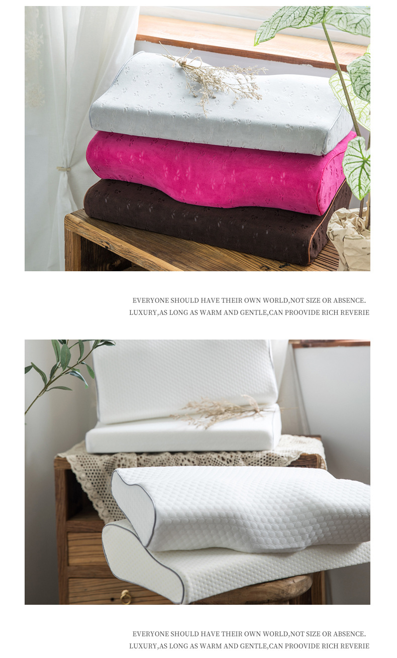 Wholesale memory pillows, memory butterfly-shaped pillows, slow rebound health care neck protection pillows, memory pillows. Larger quantities offer better prices pic 9