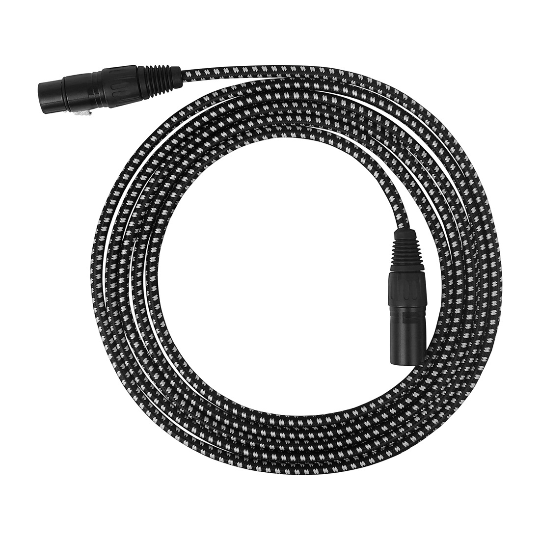 批发吉他连接线XLR麦克风音频线3米话筒线电木吉他贝司音响降噪线详情9