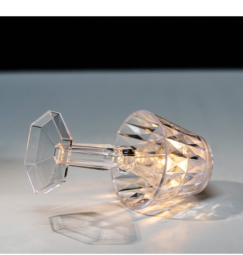 跨境水晶钻石台灯led透明亚克力创意小夜灯简约网红氛围灯床头灯亚克力透明小夜灯迷你小夜灯详情15