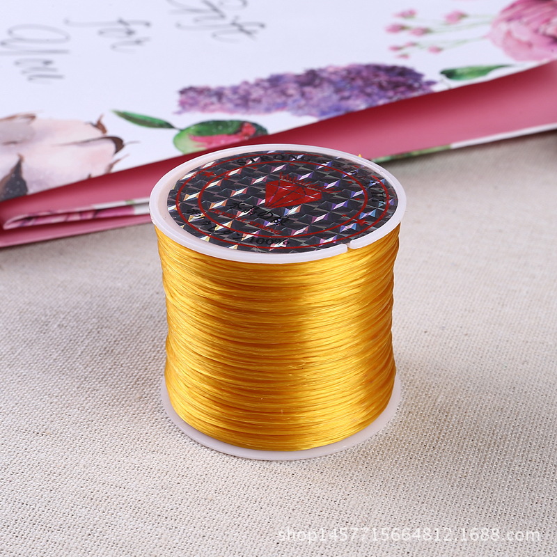 扁形水晶线佛珠弹力线松紧线diy手工编织手链串珠线绳子详情26