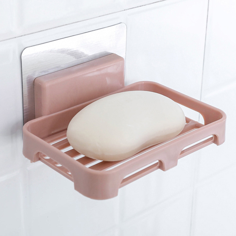 Wall-mounted soap box without perforating suction cups pic 1