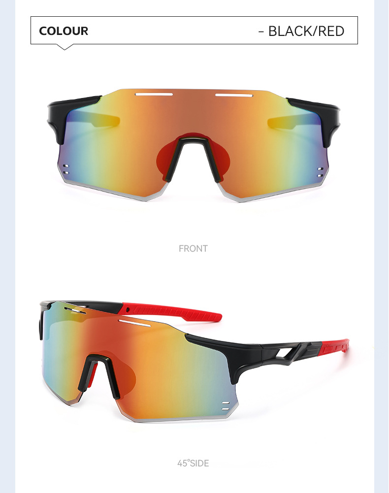 新款男女户外骑行眼镜跨境欧美炫彩运动墨镜户外登山变色太阳镜详情18