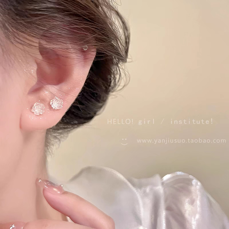 925针ins风珍珠耳钉女百搭耳环高级感气质耳饰摆地摊夜市爆款批发详情28