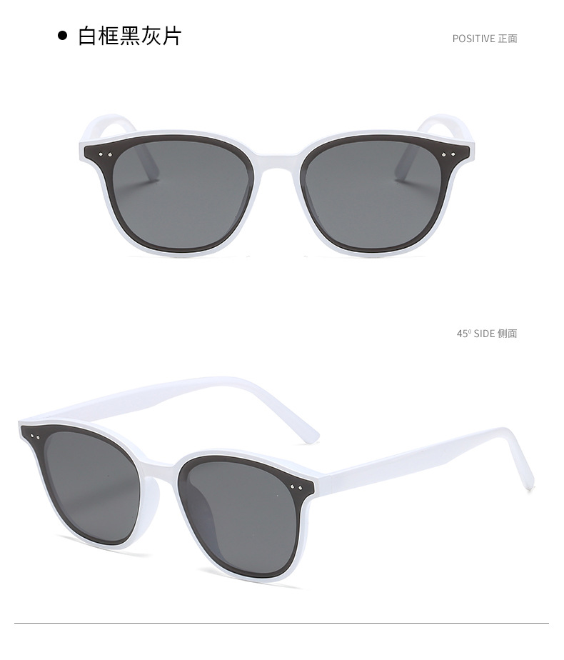 新款gm同款太阳镜复古橘色墨镜男士开车韩版复古网红街拍墨镜女详情26